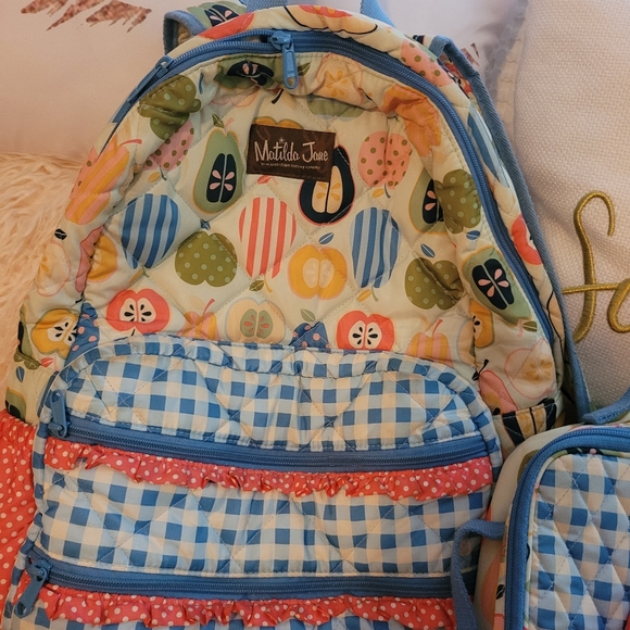 Matilda Jane Accessories Matilda Jane Backpack And Lunch Box Combo